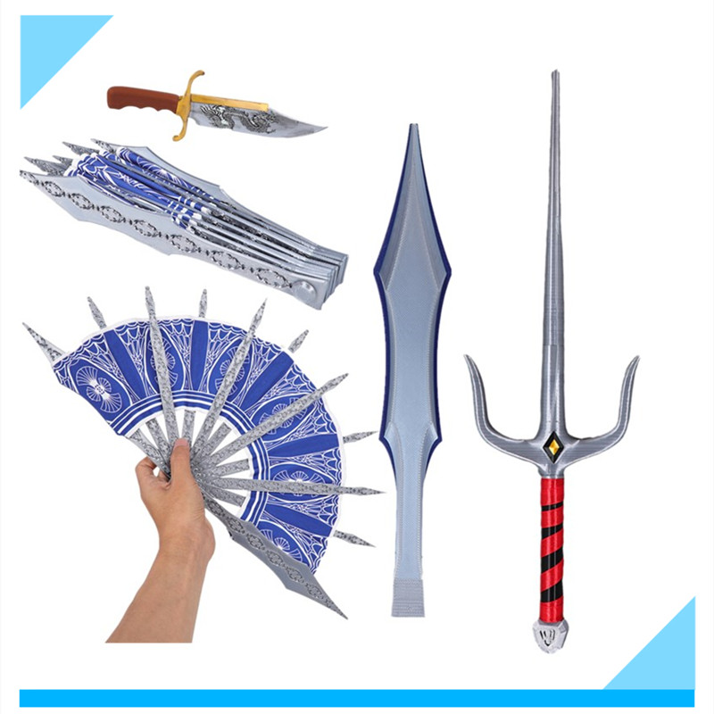 Cosplay Prop Dagger - Kitana คอสเพลย์แฟนพัดลมพับ Props Fantasia Kano Mileena