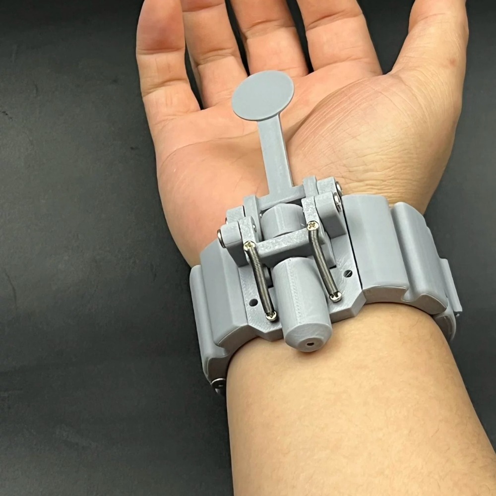 Cosplay Prop 3D Print Settings - เครื่องยิงใยแมงมุมแบบพิมพ์ 3 มิติ อุปกรณ์คอสเพลย์จากภาพยนตร์อนิเมะ ของตกแต่งสำหรับสวมใส่ ปืนยิงใยแมงมุม