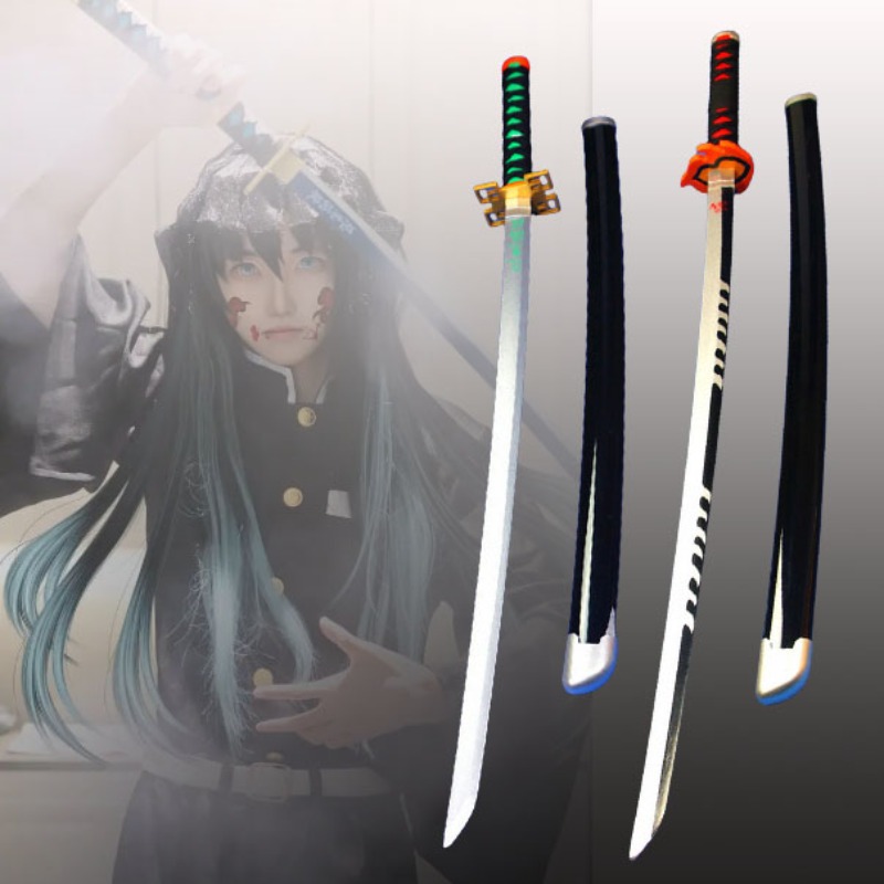Cosplay Prop Dagger - 41in/104 ซม.Demon Slayer Katana Anime Ninja