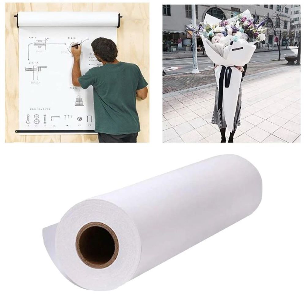 ม้วนกระดาษคราฟท์สีขาว/ดำ/น้ำตา - Craft Foam Roll บทวิจารณ์และราคา