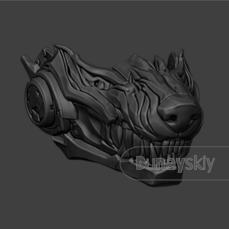 หน้ากากคอสเพลย์วาลโก วูล์ฟ จาก - Cosplay Prop 3D Print Settings บทวิจารณ์และราคา