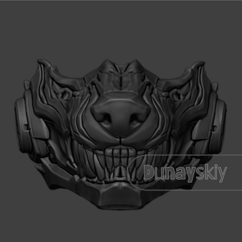 หน้ากากคอสเพลย์วาลโก วูล์ฟ จาก - Cosplay Prop 3D Print Settings บทวิจารณ์และราคา