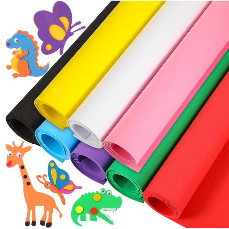 1pcs สีสันแผ่นโฟม Eva คอสเพลย์ - Craft Foam Roll บทวิจารณ์และราคา