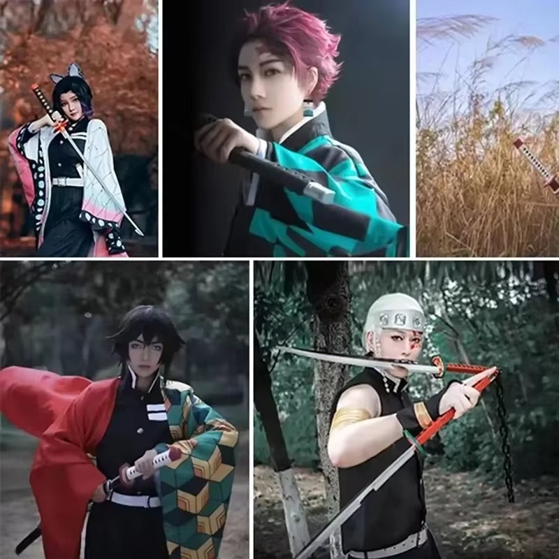 41in/104 ซม.Demon Slayer Katan - Cosplay Prop Dagger บทวิจารณ์และราคา