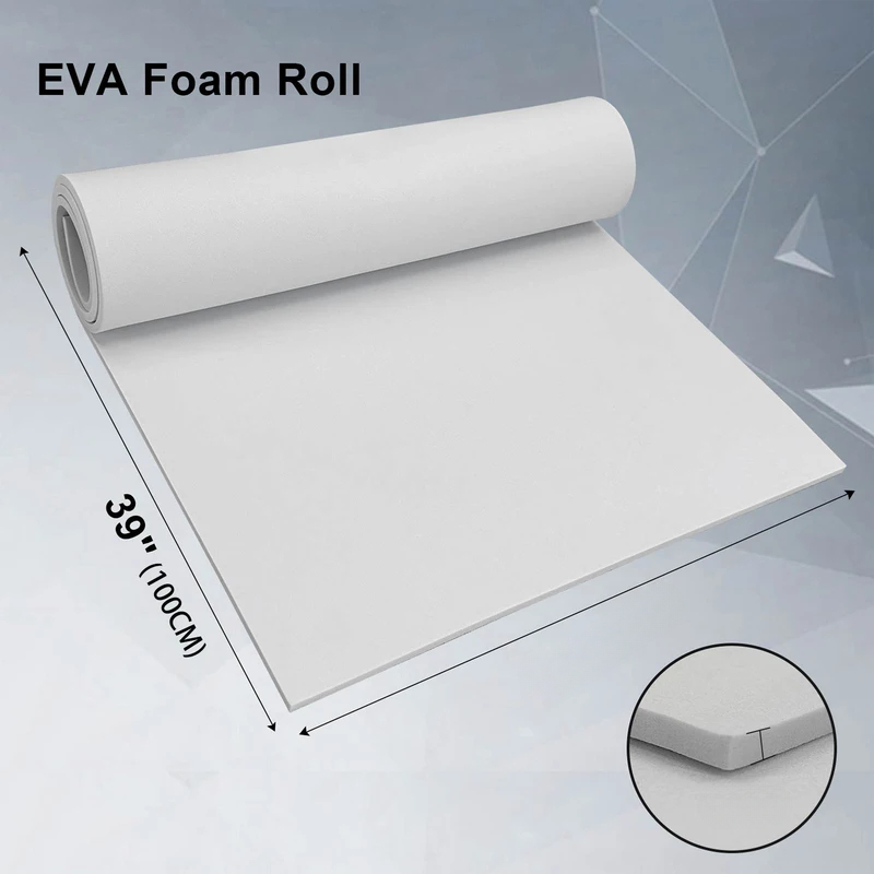EVA โฟมม้วนฟองน้ํากระดาษ 2 มม. - Craft Foam Roll บทวิจารณ์และราคา