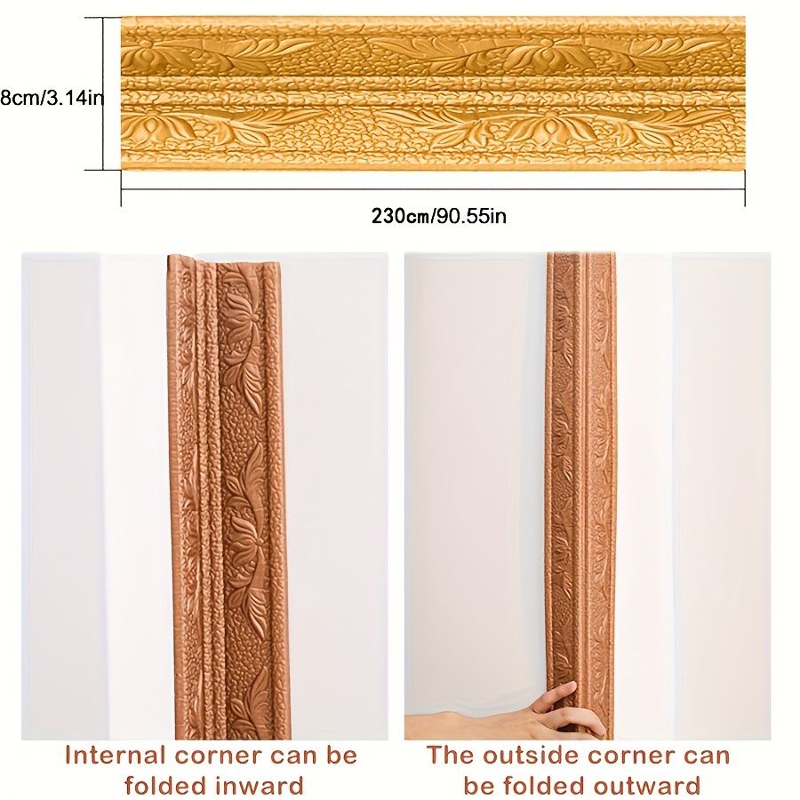 230 ซม.โฟมขอบผนังสติกเกอร์สามา - Craft Foam Roll บทวิจารณ์และราคา